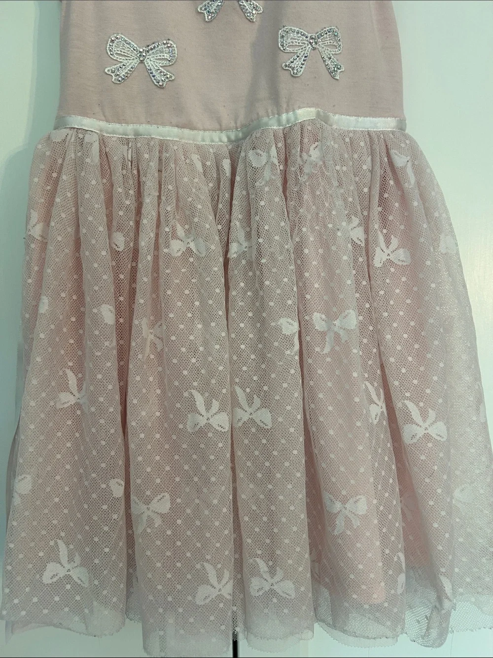 Girls Navy with Light Pink and White Stripes dress bundle